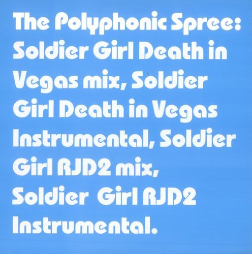 The Polyphonic Spree/Soldier Girl Remixes